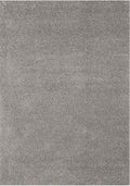 Solid Grey Shaggy Rug