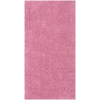 Solid Pink Shaggy Rug