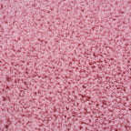 Solid Pink Shaggy Rug