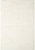 Solid White Shaggy Rug
