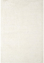 Solid White Shaggy Rug