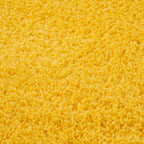 Solid Yellow Shaggy Rug