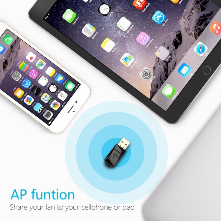 Rocketek RT-WL3 300 Mbps 802.11 n/a/g Wireless USB WiFi Adapter – Durable Build, Easy to Use