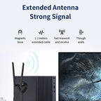COMFAST CF-AX210 PLUS 5374Mbps Tri-band + Bluetooth 5.2 Wireless WiFi6E PCI-E Network Card, CF-AX210 PLUS – Bluetooth
