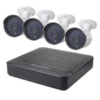 A4B2 4Ch Bullet IP Camera NVR Kit, Support Night Vision / Motion Detection, IR Distance: 20m, A4B2/Kit 720P, A4B2/Kit 1080P, A4B2/Kit 960P A4B2 Kit 720P NC0077A