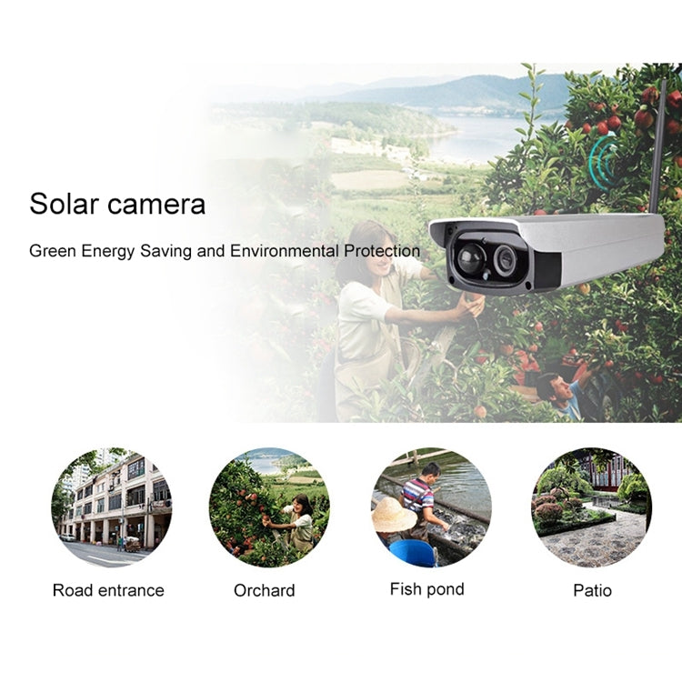VESAFE VS-Y3 Outdoor HD 1080P Solar Power Security IP Camera, Support Motion Detection & PIR Wake up, IP66 Waterproof, VS-Y3 – Waterproof
