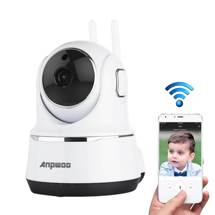 Anpwoo Guardian 2.0MP 1080P 1/3 inch CMOS HD WiFi IP Camera, Support Motion Detection / Night Vision, Guardian White Guardian White White