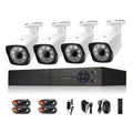 A4B3Kit 2MP 4CH 1080P CCTV Security Camera System AHD DVR Surveillance Kit, Support Night Vision / Motion Detection Default Title
