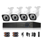 A4B3Kit 2MP 4CH 1080P CCTV Security Camera System AHD DVR Surveillance Kit, Support Night Vision / Motion Detection Default Title