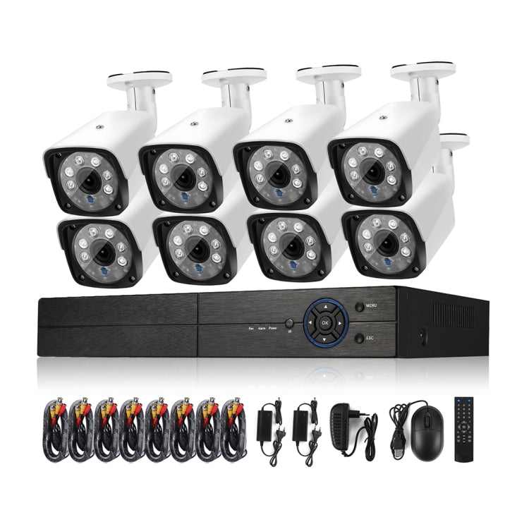 A8B3/Kit 2MP 8CH 1080P CCTV Security Camera System AHD DVR Surveillance Kit, Support Night Vision / Motion Detection – TPU