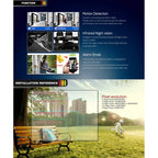 A8B3/Kit 2MP 8CH 1080P CCTV Security Camera System AHD DVR Surveillance Kit, Support Night Vision / Motion Detection – TPU