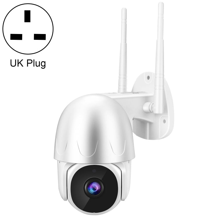 Tuya QX45 1080P Full HD IP65 Waterproof 2.4G Wireless IP Camera, Support Motion Detection & Two-way Audio & Night Vision & TF Card, AU Plug, Support Motion Detection – Waterproof Support Motion Detection NC0213UK