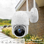 Tuya QX45 1080P Full HD IP65 Waterproof 2.4G Wireless IP Camera, Support Motion Detection & Two-way Audio & Night Vision & TF Card, AU Plug, Support Motion Detection – Waterproof