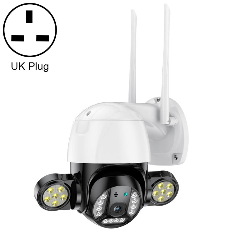 QX55 3.0 Million Pixels IP65 Waterproof 2.4G Wireless IP Camera, Support Motion Detection & Two-way Audio & Night Vision & TF Card, EU Plug, QX55 – Waterproof QX55 NC0215UK