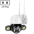 QX55 3.0 Million Pixels IP65 Waterproof 2.4G Wireless IP Camera, Support Motion Detection & Two-way Audio & Night Vision & TF Card, EU Plug, QX55 QX55 NC0215US