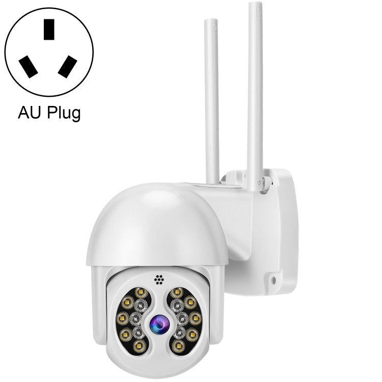 Tuya QX56 3.0 Million Pixels IP66 Waterproof 2.4G Wireless IP Camera, Support Amazon Alexa & Google Home & Motion Detection & Two-way Audio & Full Color Night Vision & TF Card, EU Plug, Support Amazon Alexa & Google Home – Waterproof Support Amazon Alexa & Google Home NC0216AU