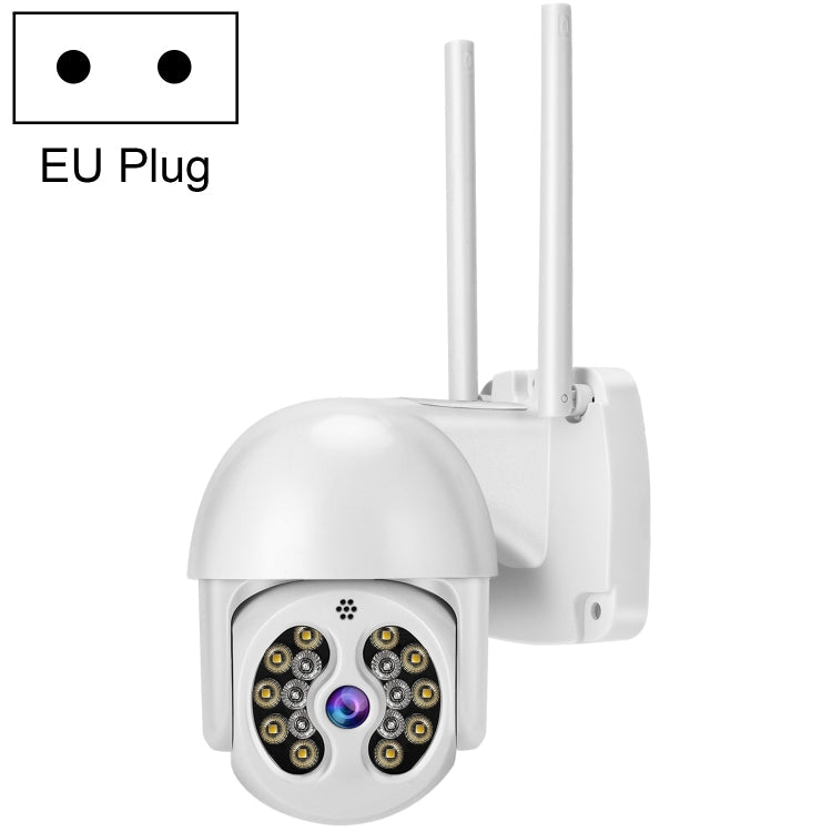 Tuya QX56 3.0 Million Pixels IP66 Waterproof 2.4G Wireless IP Camera, Support Amazon Alexa & Google Home & Motion Detection & Two-way Audio & Full Color Night Vision & TF Card, EU Plug, Support Amazon Alexa & Google Home – Waterproof Support Amazon Alexa & Google Home NC0216EU