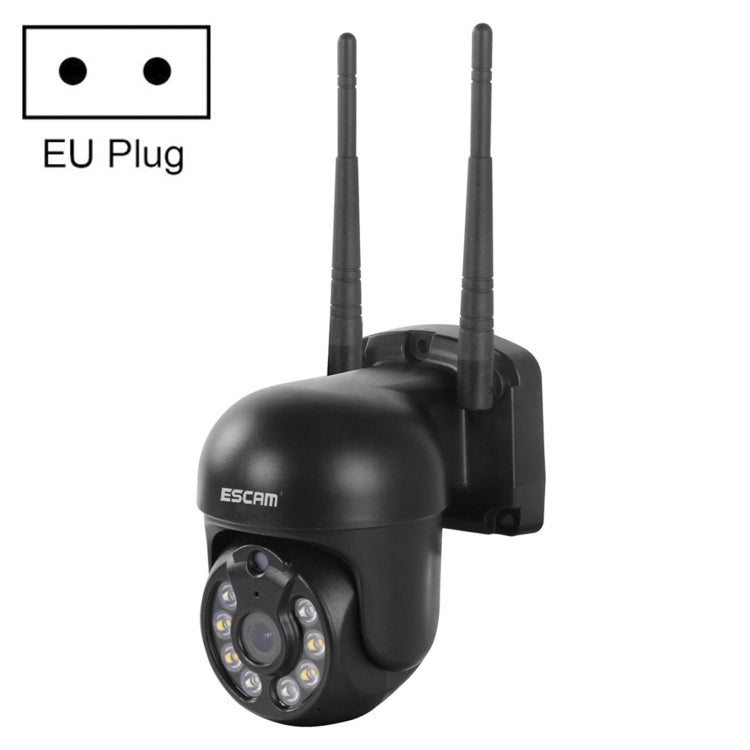 ESCAM WNK610 3.0 Million Pixels Wireless Dome IP Camera, Support Motion Detection & Two-way Audio & Full-color Night Vision & TF Card, EU Plug, WNK610 – Waterproof WNK610 NC0237EU