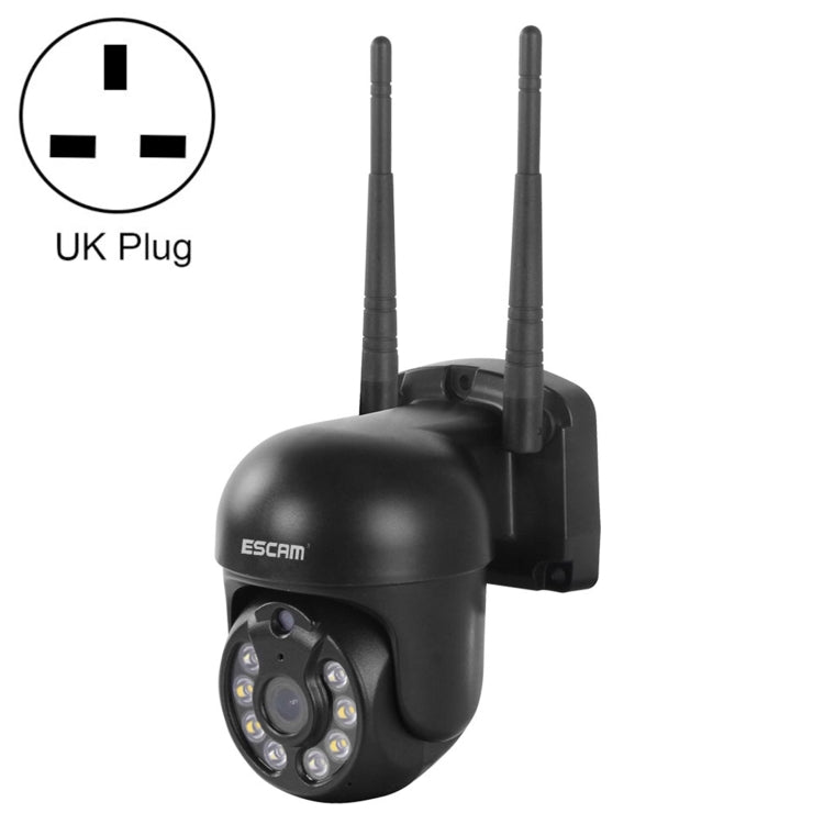 ESCAM WNK610 3.0 Million Pixels Wireless Dome IP Camera, Support Motion Detection & Two-way Audio & Full-color Night Vision & TF Card, EU Plug, WNK610 – Waterproof WNK610 NC0237UK