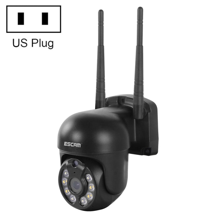 ESCAM WNK610 3.0 Million Pixels Wireless Dome IP Camera, Support Motion Detection & Two-way Audio & Full-color Night Vision & TF Card, EU Plug, WNK610 – Waterproof WNK610 NC0237US