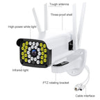 Difang DF-36Q Outdoor HD Surveillance IP Camera, Support Voice Intercom & Night Vision & Human Figure Detection & TF Card, WiFi + HD PTZ Rotation, US Plug, WiFi + HD PTZ Rotation – Durable Build, Easy to Use