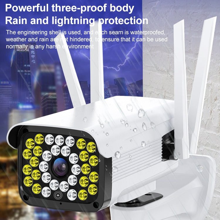 Difang DF-36Q Outdoor HD Surveillance IP Camera, Support Voice Intercom & Night Vision & Human Figure Detection & TF Card, WiFi + HD PTZ Rotation, US Plug, WiFi + HD PTZ Rotation – Durable Build, Easy to Use