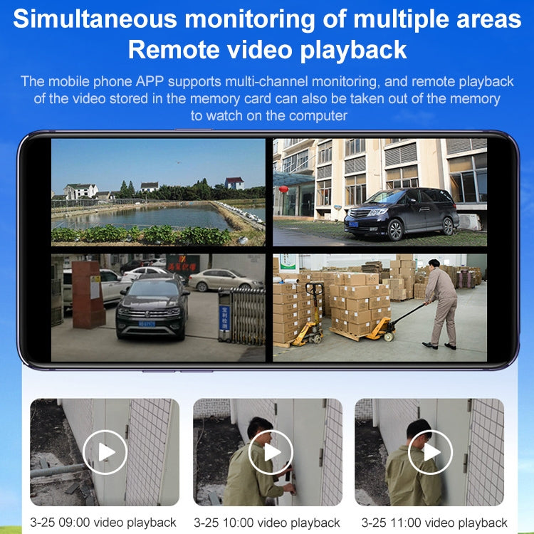 Difang DF-36Q Outdoor HD Surveillance IP Camera, Support Voice Intercom & Night Vision & Human Figure Detection & TF Card, WiFi + HD PTZ Rotation, US Plug, WiFi + HD PTZ Rotation – Durable Build, Easy to Use