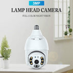 DP18 3.0MP Smart WiFi 1080P HD Outdoor Network Light Bulb Camera, Support Infrared Night Vision & Motion Detection & TF Card, DP18 – Durable Build, Easy to Use