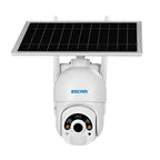 ESCAM QF250 HD 1080P WiFi Solar Panel IP Camera, Support Motion Detection / Night Vision / TF Card / Two-way Audio, QF250 – Durable Build, Easy to Use QF250