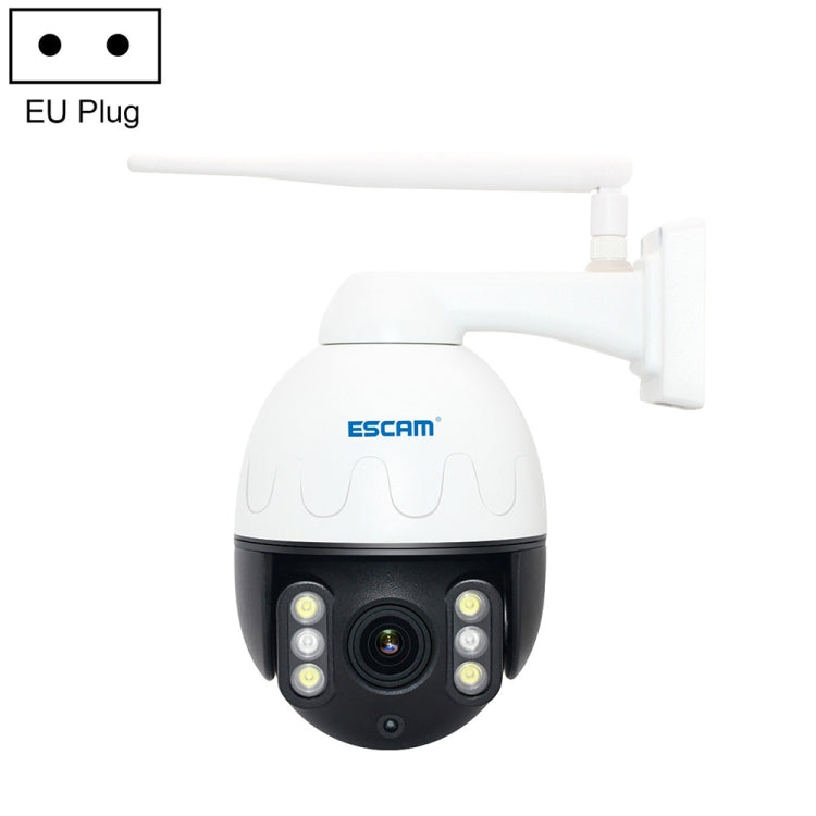 ESCAM Q5068 H.265 5MP Pan / Tilt / 4X Zoom WiFi Waterproof IP Camera, Support ONVIF Two Way Talk & Night Vision, AU Plug, EU Plug, AU Plug, UK Plug, US Plug – Waterproof, TPU EU Plug EU Plug