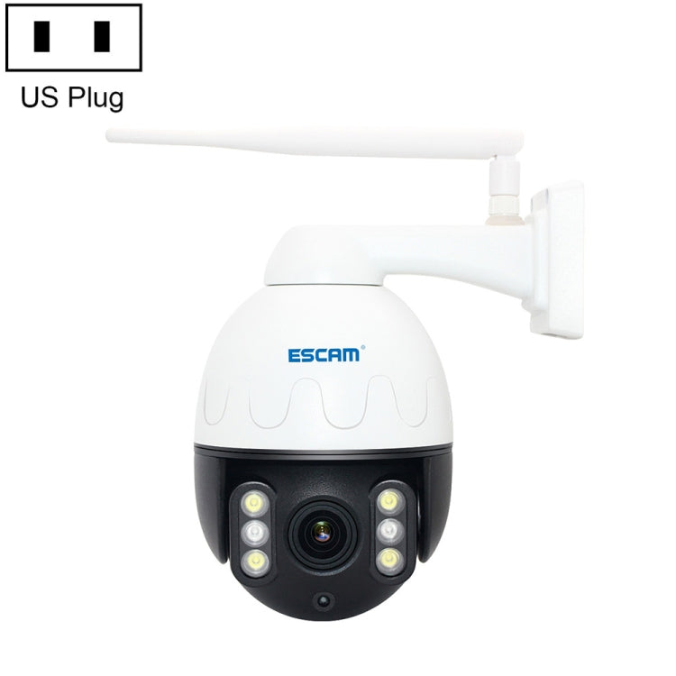 ESCAM Q5068 H.265 5MP Pan / Tilt / 4X Zoom WiFi Waterproof IP Camera, Support ONVIF Two Way Talk & Night Vision, AU Plug, EU Plug, AU Plug, UK Plug, US Plug – Waterproof, TPU US Plug US Plug
