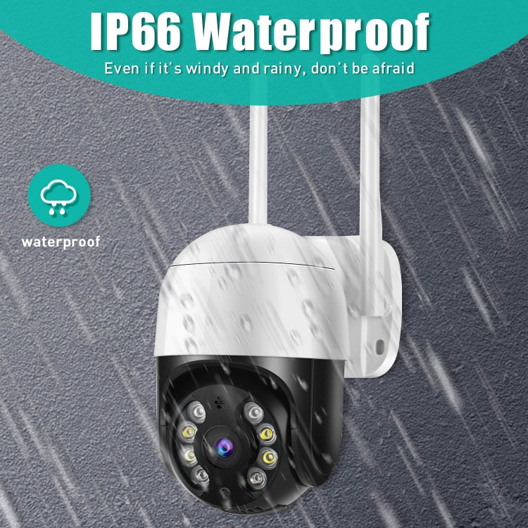QX29 3.0MP HD WiFi IP Camera, Support Night Vision & Motion Detection & Two Way Audio & TF Card, AU Plug, QX29 – Waterproof
