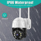 QX29 3.0MP HD WiFi IP Camera, Support Night Vision & Motion Detection & Two Way Audio & TF Card, AU Plug, QX29 – Waterproof