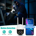 QX29 3.0MP HD WiFi IP Camera, Support Night Vision & Motion Detection & Two Way Audio & TF Card, AU Plug, QX29 – Waterproof