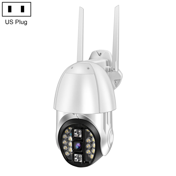 QX33 1080P Panoramic PTZ 360 Degree Rotating WIFI Camera, Support Day and Night Full Color & Two-way Voice Intercom & Motion Detection Alarm & Video Playback & 64GB TF Card, AU Plug, QX33 – Flip QX33 NC1567US