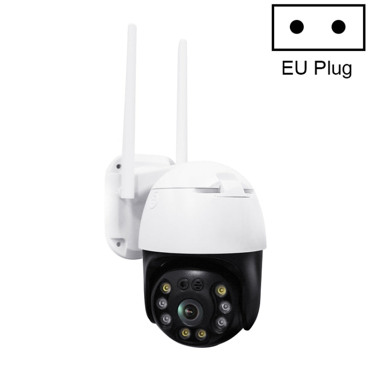 QX36 1080P 3.0MP 3.6mm Lens IP65 Waterproof PTZ 360 Degree Rotating WIFI Camera, Support Day and Night Full Color & Two-way Voice Intercom & Motion Humanoid Detection & Video Playback & 128GB TF Card, AU Plug, QX36 – Waterproof, Flip QX36 NC1568EU