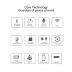 QX48 Pixels 1080P HD Wireless IP Camera, Support Motion Detection & Infrared Night Vision & TF Card, QX48