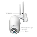 Q10 Outdoor Mobile Phone Remotely Rotate Wireless WiFi 10 Lights IR Night Vision HD Camera, Support Motion Detection Video / Alarm & Recording, UK Plug, Q10 IR Night Vision