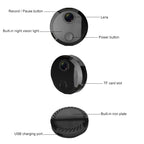 HDQ15 HD 1080P WIFI Mini Camera, with IR Night Vision & Remote Surveillance, 1080P