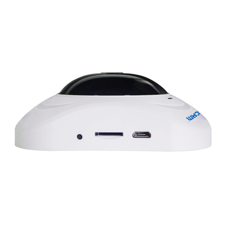 ESCAM Q8 960P 360 Degrees Fisheye Lens 1.3MP WiFi IP Camera, Support Motion Detection / Night Vision, IR Distance: 5-10m, AU Plug, Q8 UK Plug, Q8 US Plug, Q8 AU Plug, Q8 EU Plug