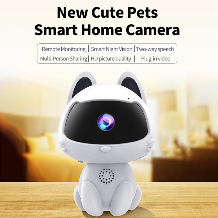 K9 Cute Pets Smart Home Camera, Support Night Vision & Two-way Voice & Motion Detection, K9 – Durable Build, Easy to Use