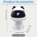 K9 Cute Pets Smart Home Camera, Support Night Vision & Two-way Voice & Motion Detection, K9 – Durable Build, Easy to Use