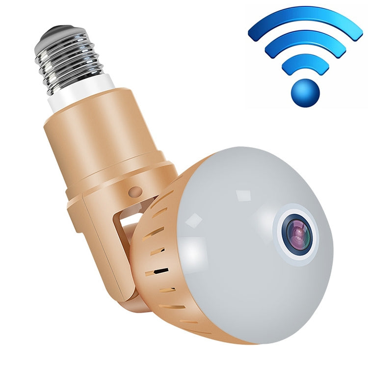DP3 1.3 Megapixel Panoramic Universal Light Bulb Camera Mobile Phone Remote Installation Home Network HD Monitoring, 1.3 Megapixel Panoramic 1.3 Megapixel Panoramic