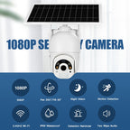 T22 1080P Full HD Solar Powered 4G Network EU Version Camera, Support PIR Alarm, Night Vision, Two Way Audio, TF Card, 4G (EU Version), 4G (US Version)