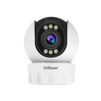 SriHome SH046 4.0 Million Pixels FHD Low Power Consumption Wireless Home Security Camera System, SH046 SH046 EU Plug