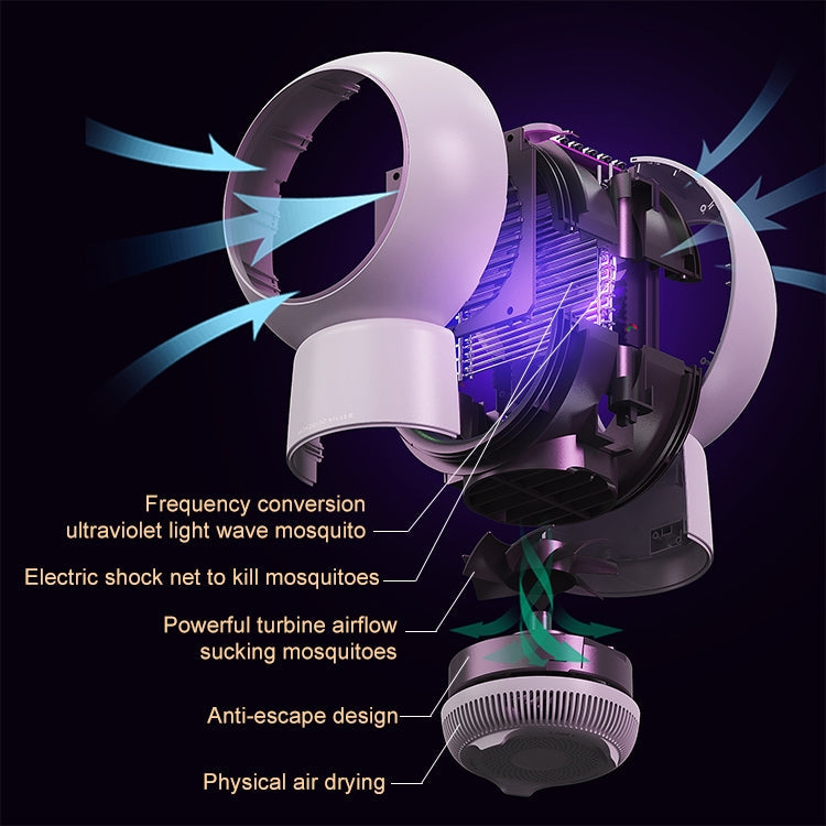 MM026 2W There Are Star People Electric shock Mosquito Killer Lamp – Durable Build, Easy to Use