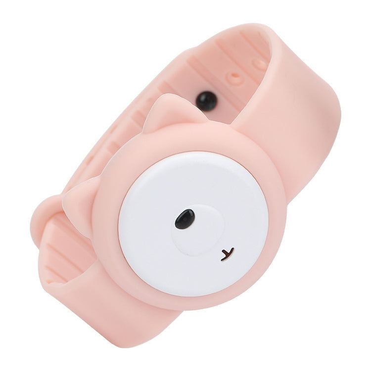 WT-M4 ABS+Silica Gel Children Mosquito Repellent Wristband – Durable Build, Easy to Use Pink