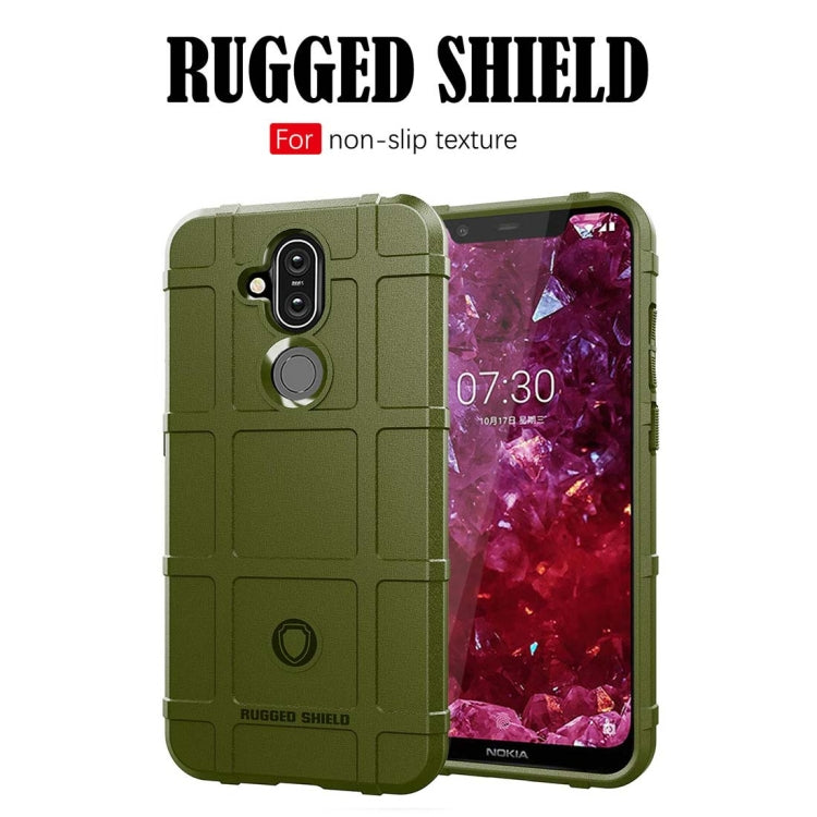 Shockproof Protector Cover Full Coverage Silicone Case for Nokia 8.1 / X7 – Shockproof, For Nokia 8.1 / X7