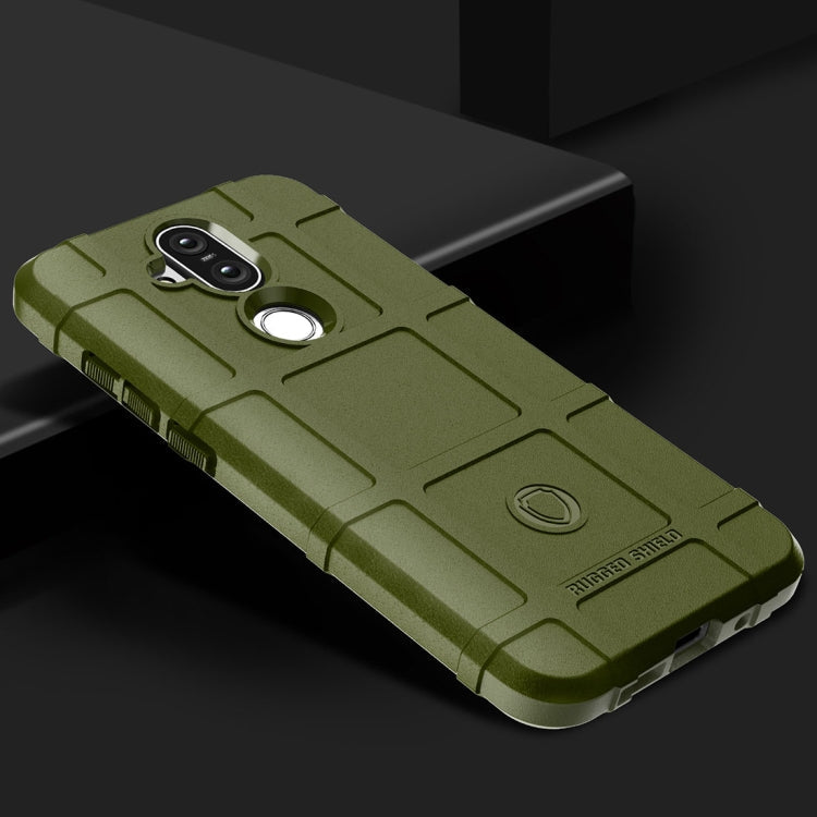 Shockproof Protector Cover Full Coverage Silicone Case for Nokia 8.1 / X7 – Shockproof, For Nokia 8.1 / X7