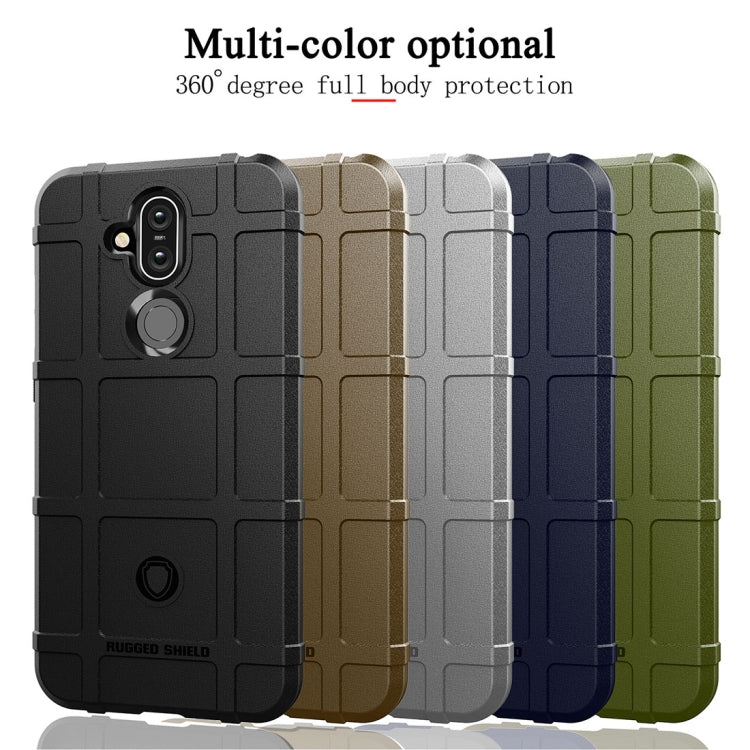 Shockproof Protector Cover Full Coverage Silicone Case for Nokia 8.1 / X7 – Shockproof, For Nokia 8.1 / X7